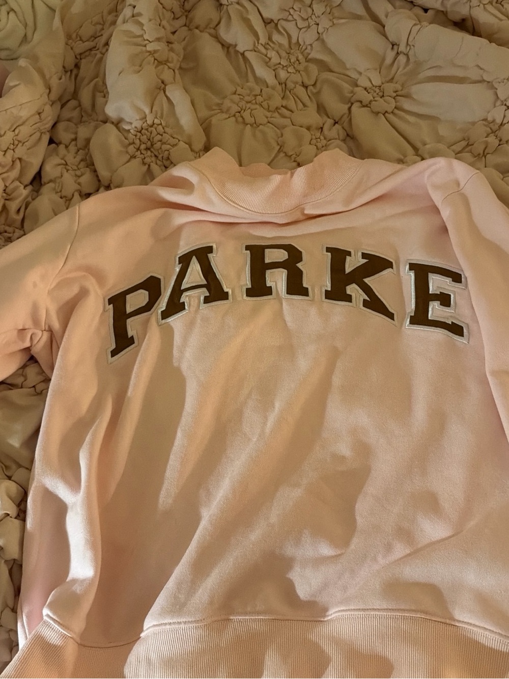 Parke sweatshirt 
- pink brown 
- rare
- sold out
- payed almost $200 
- XXL